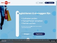 Tablet Screenshot of meinticketplus.de